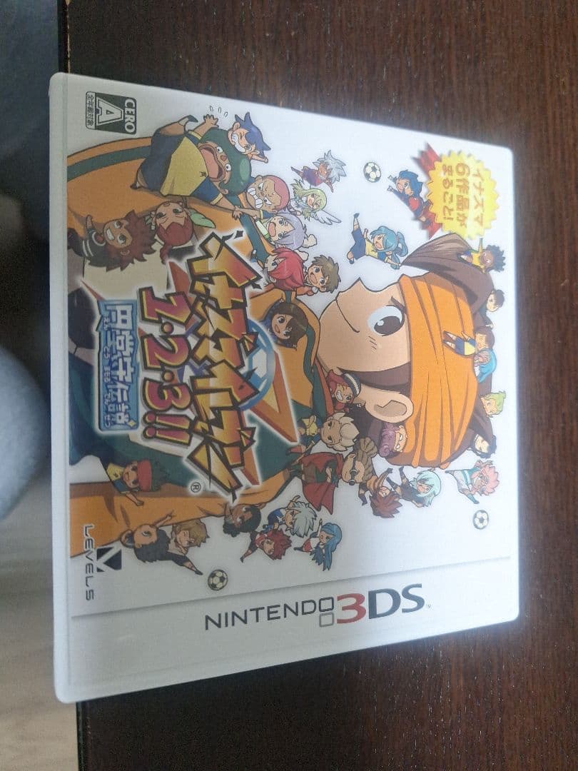 3DS イナズマイレブン1·2·3!! 円堂守伝説 中古 起動確認済み