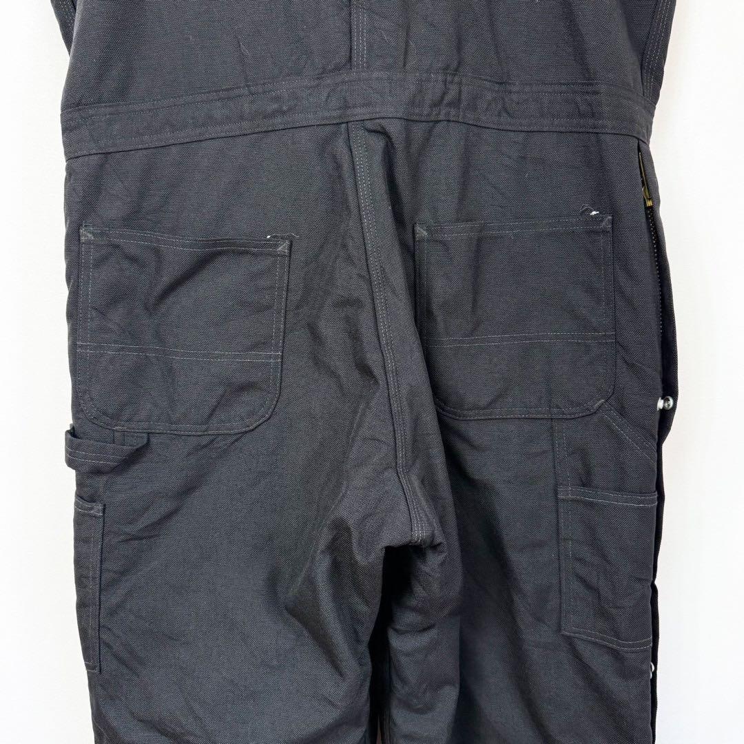 Carhartt カーハート 中綿 つなぎ ビブオーバーオール ブラック S51