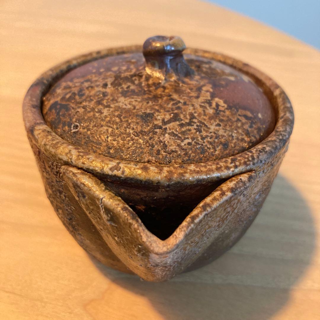 備前焼　宝瓶　般若心経③