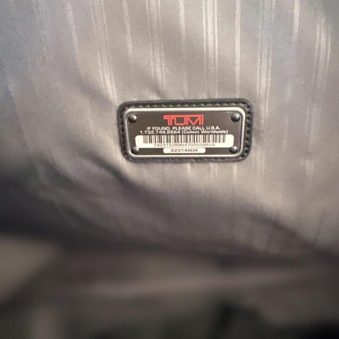 TUMI トウミ　ブラック ボストンバッグ　トートバッグ　ビジネスバッグ