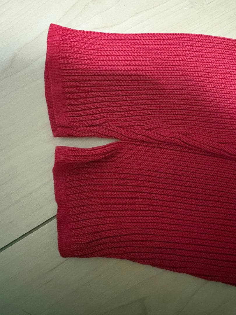 【1度着用のみ】anuansリュクスビスコースニットカーディガン