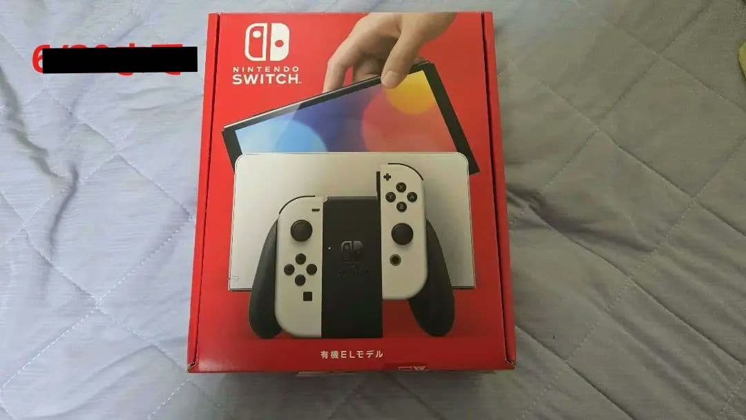 [極美品]Nintendo Switch 有機ELモデル ホワイト/ブラック