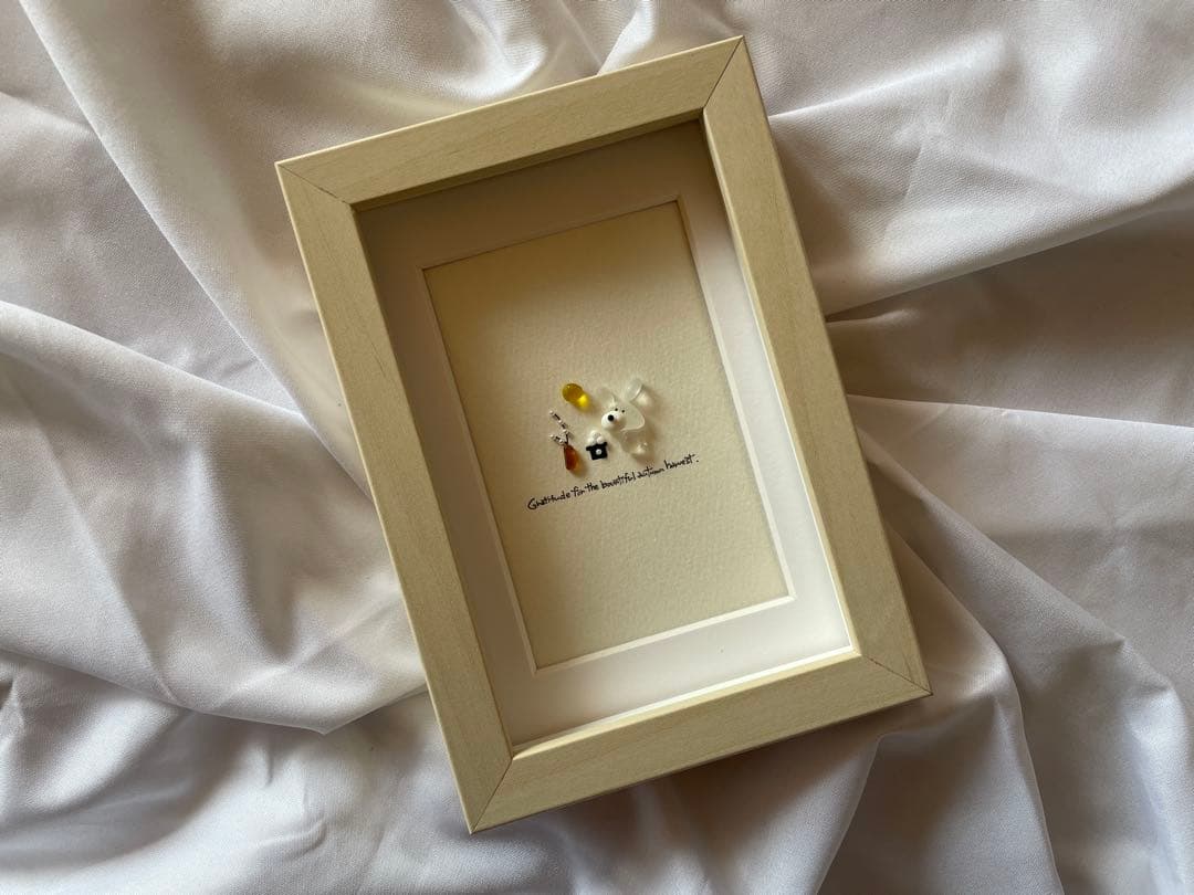 シーグラスアート　12か月カレンダー　　　　S-206