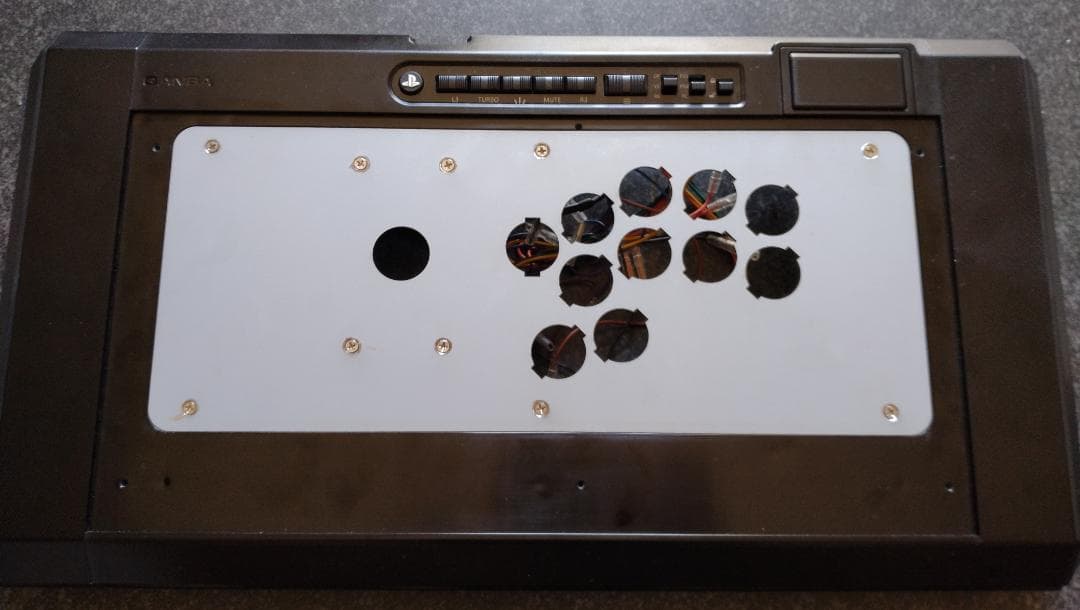 Qanba Obsidian2 φ24増設ボタン天板セット