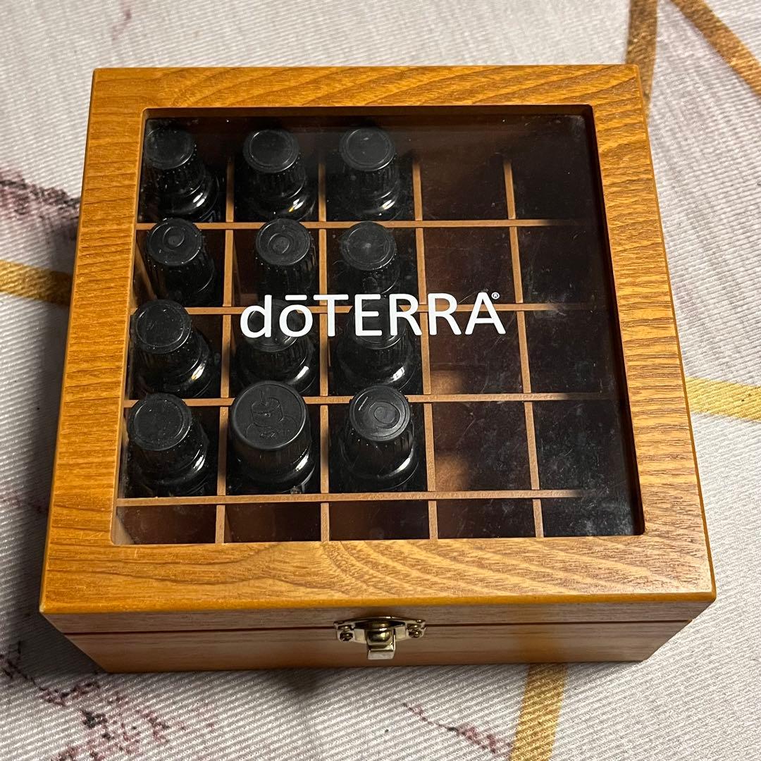 doTERRA ドテラ エッセンシャルオイル 木箱 ココナッツオイル まとめ売り