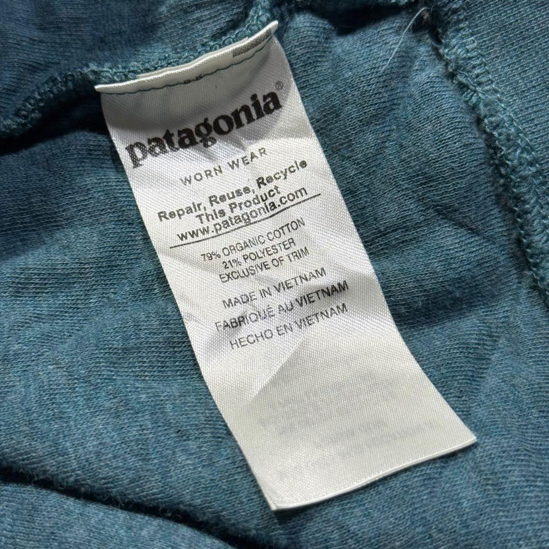 パタゴニア オーガニックコットンダイヤモンドキルト スナップT ビンテージ 古着
