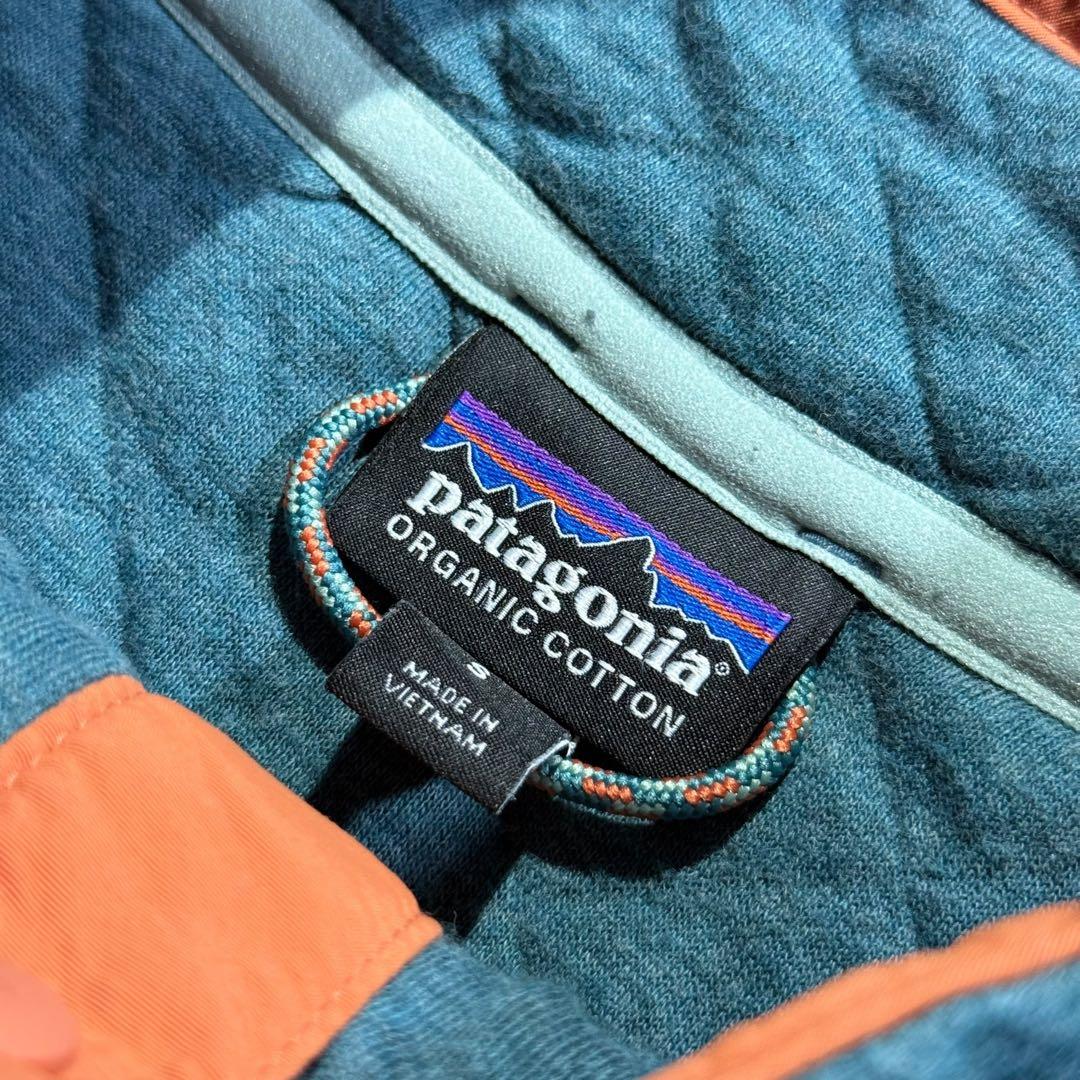 パタゴニア オーガニックコットンダイヤモンドキルト スナップT ビンテージ 古着