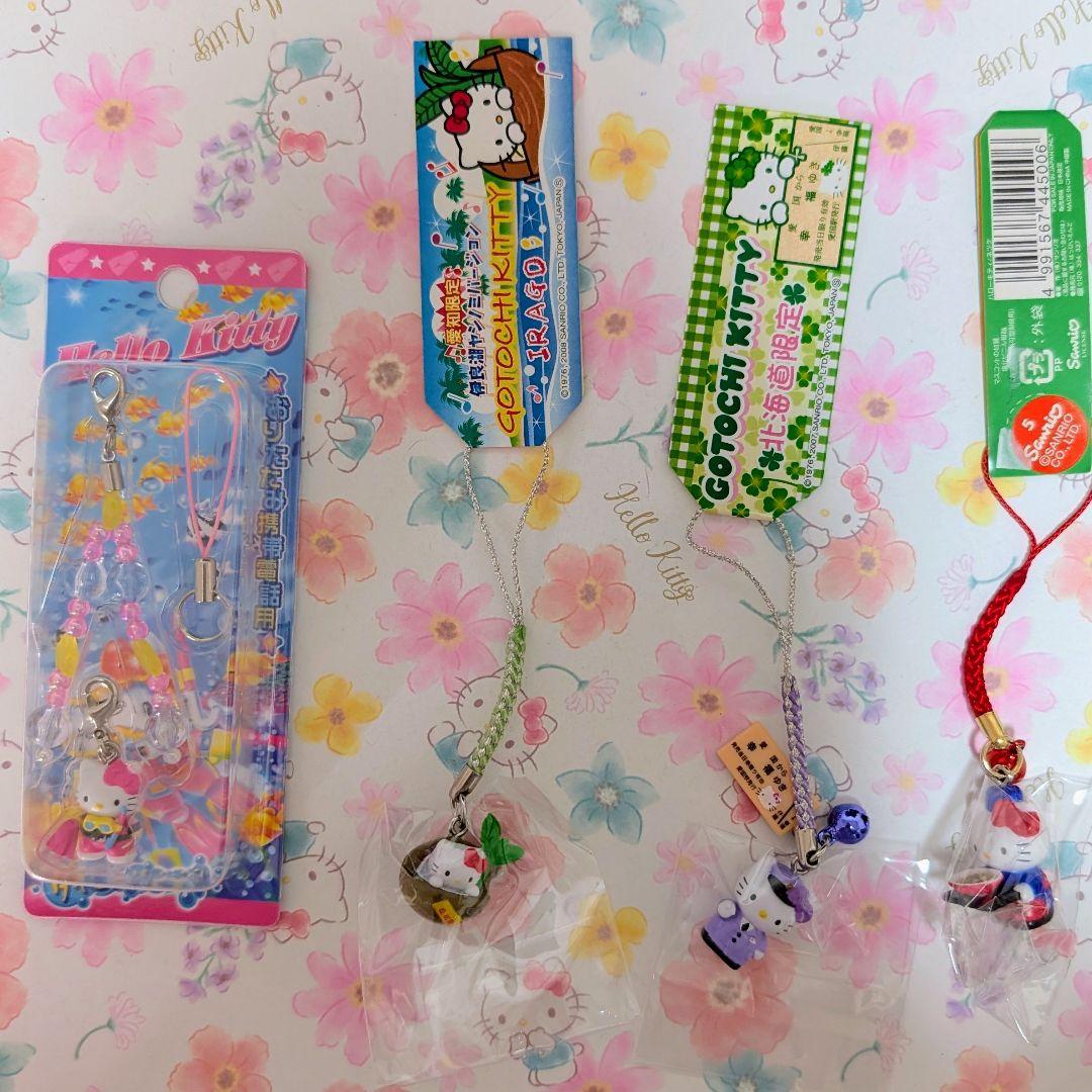 ハローキティ　ご当地キティ　ストラップ　24個おまとめ（天使他）
