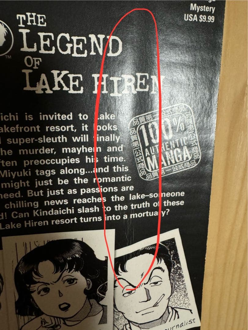 金田一少年の事件簿　英語版　漫画　English Manga Kindaichi