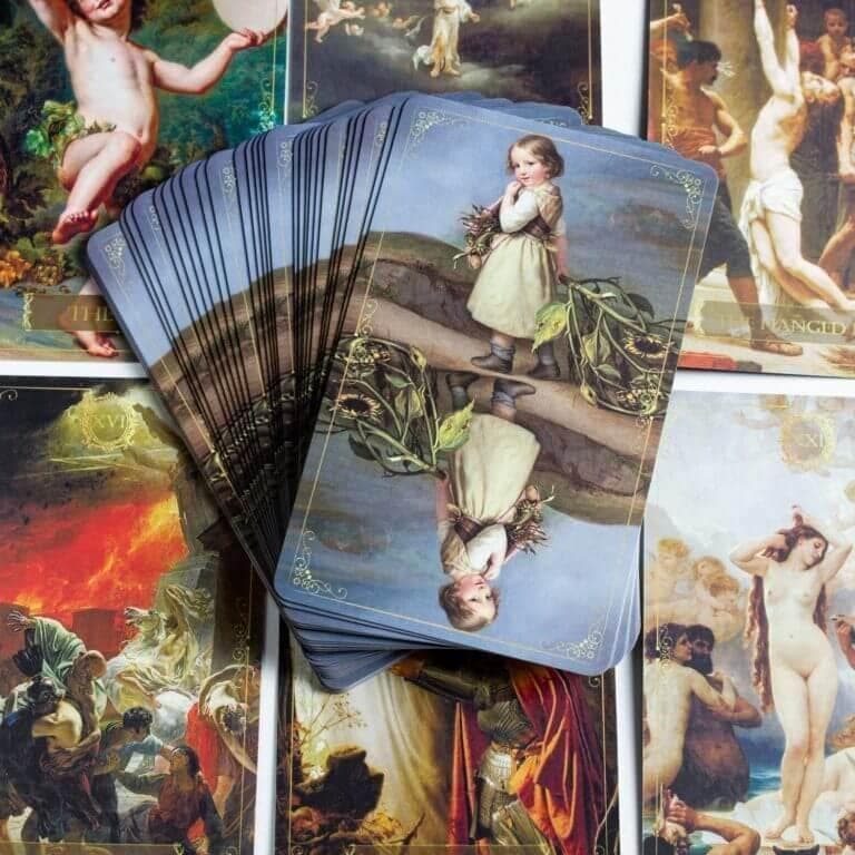 【正規品】神々しい美麗デッキ✨美しい絵画のタロット／リバイバルアート 1st