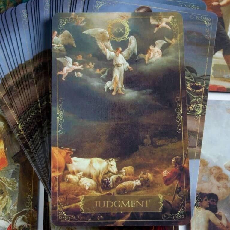 【正規品】神々しい美麗デッキ✨美しい絵画のタロット／リバイバルアート 1st