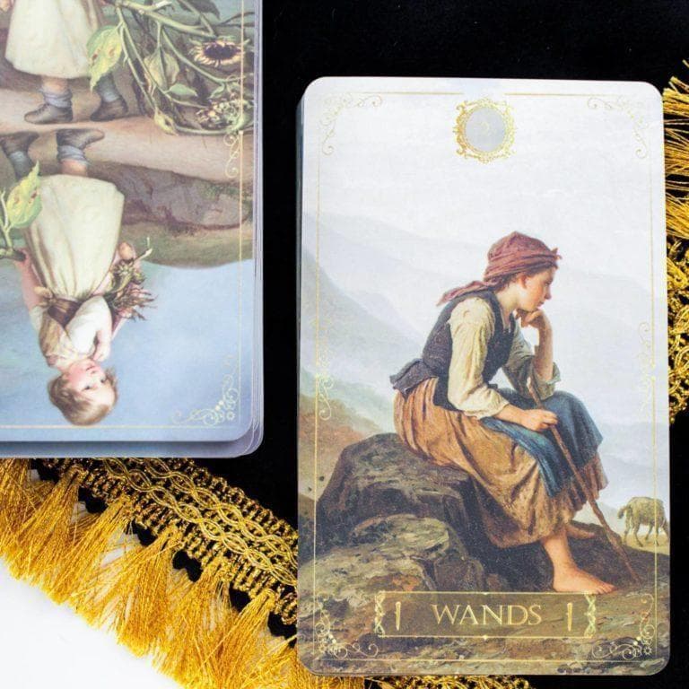 【正規品】神々しい美麗デッキ✨美しい絵画のタロット／リバイバルアート 1st