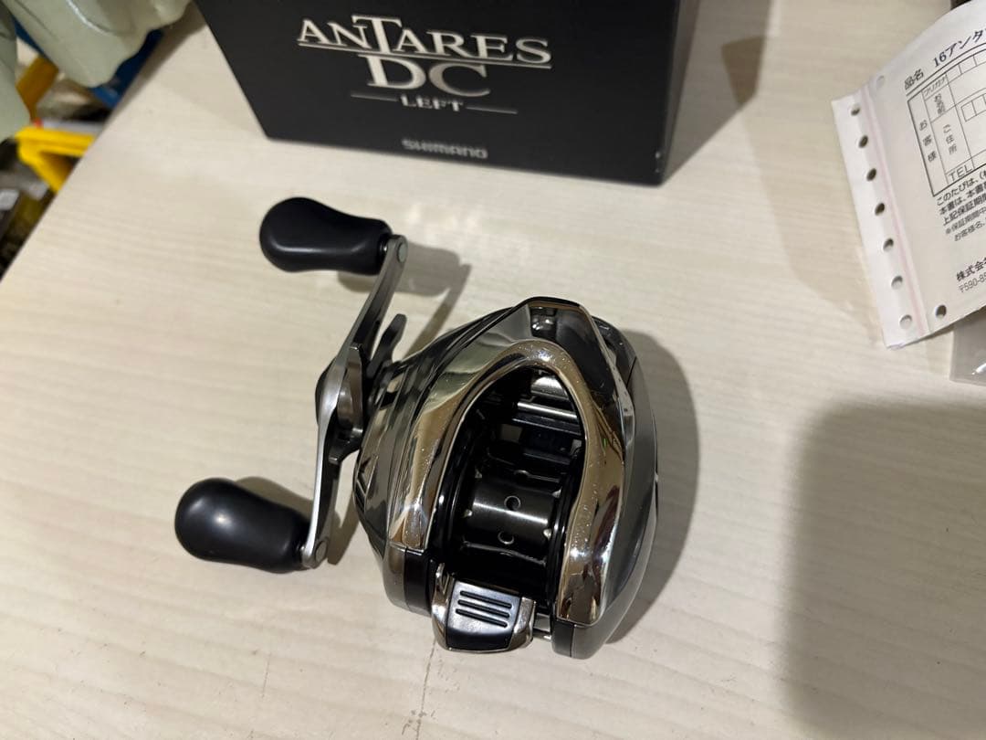 ★☆シマノ 16アンタレス DC レフト　未記入保証書