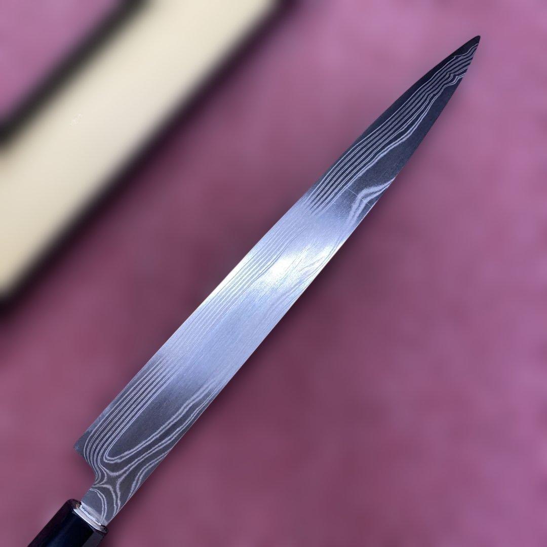 ハイカーボンステンレス　両刃　柳刃包丁300㎜ 尺0寸　新春特別セール