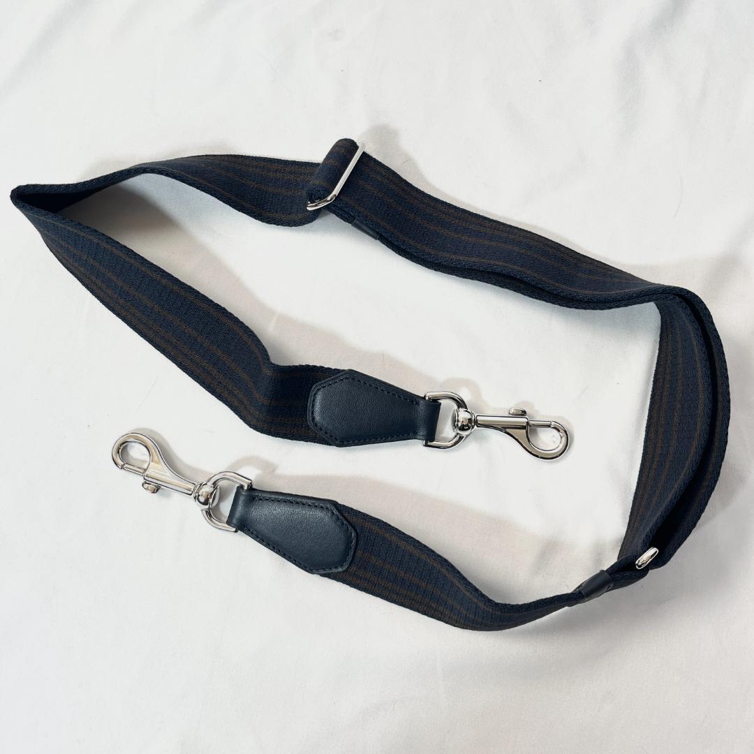 美品 ダンヒル ハムステッド 2way ブリーフケース レザー 上品 ネイビー