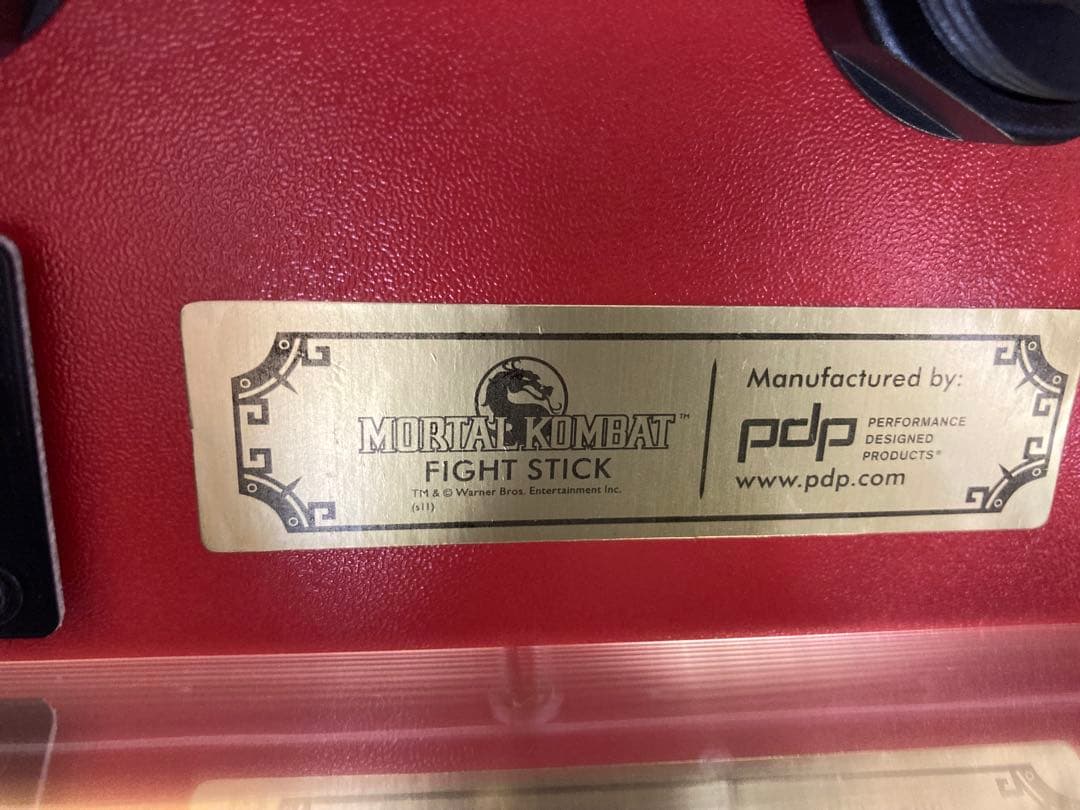 Mortal Kombat Fight Stick for PS3 美品