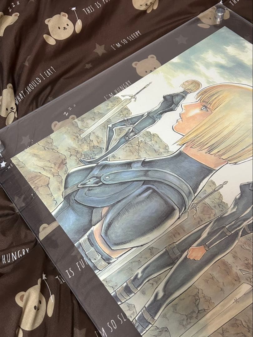 日*0様 CLAYMORE クレイモア　ポスター　B2 抽選　激レア