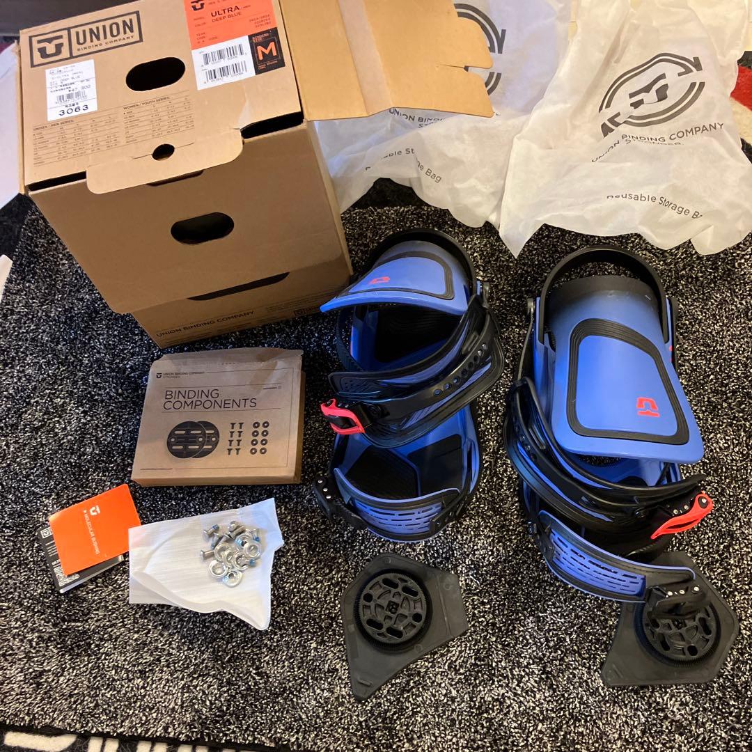 UNION ULTRA ビンディング Mサイズ ディープブルー