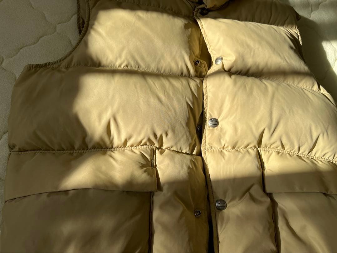 Woolrich ベージュ ダウンベスト　ビンテージ 80s USA