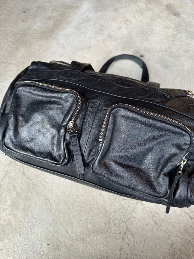 バッグ multi pocket one shoulder boston bag