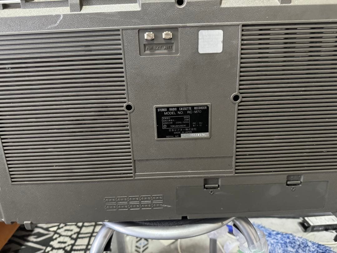 ダ*ー様 Victor RC-M70 ビクター　FM/AMステレオラジオカセット