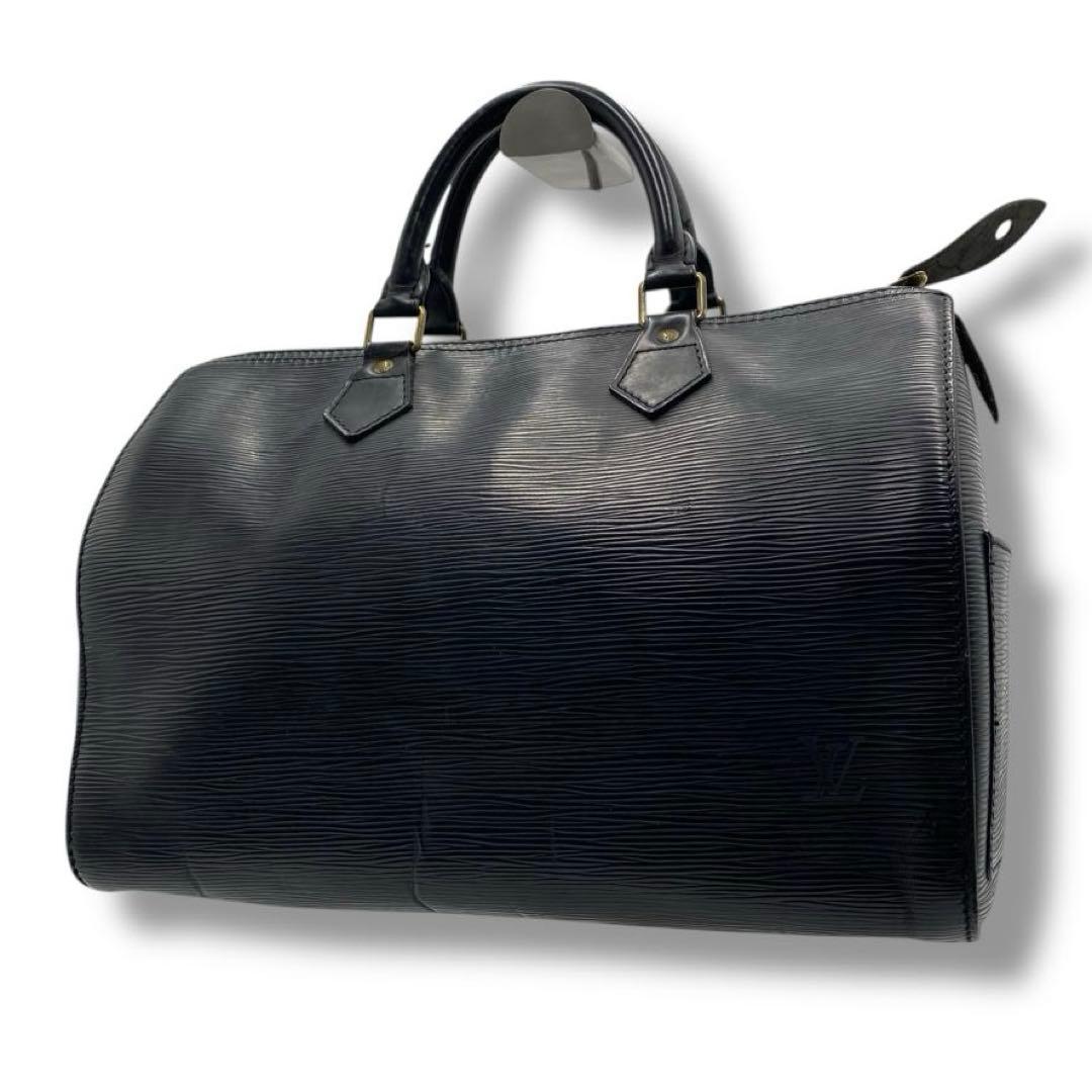 美品 ルイヴィトン スピーディ 30 エピ ノワール バッグ ボストン メンズ