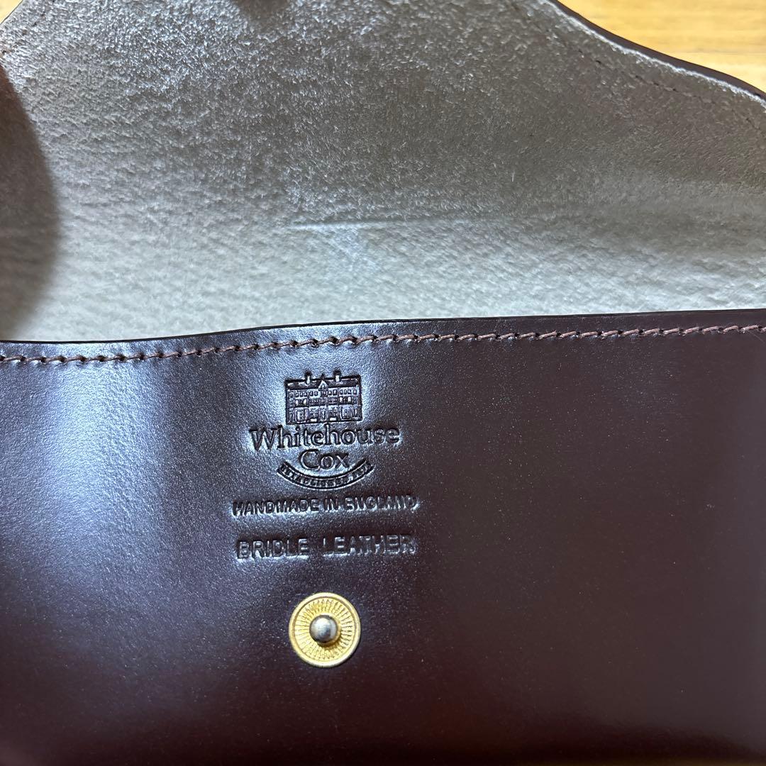 ホワイトハウスコックス　メガネケース