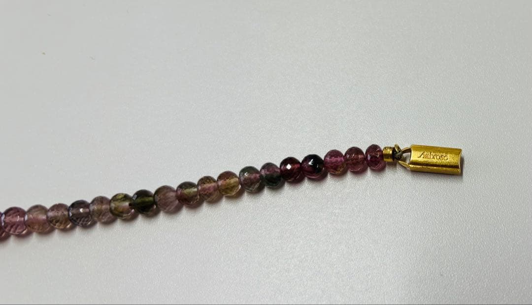 K18 Ambrose トルマリン ネックレス