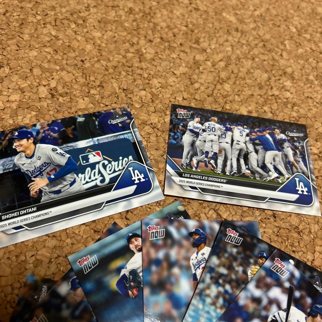 topps ドジャース　チャンピオンカード　セット