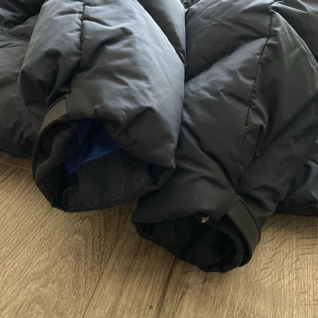 【美品】ポロラルフローレン ダウンジャケット ビッグポニー 紺 青　フード