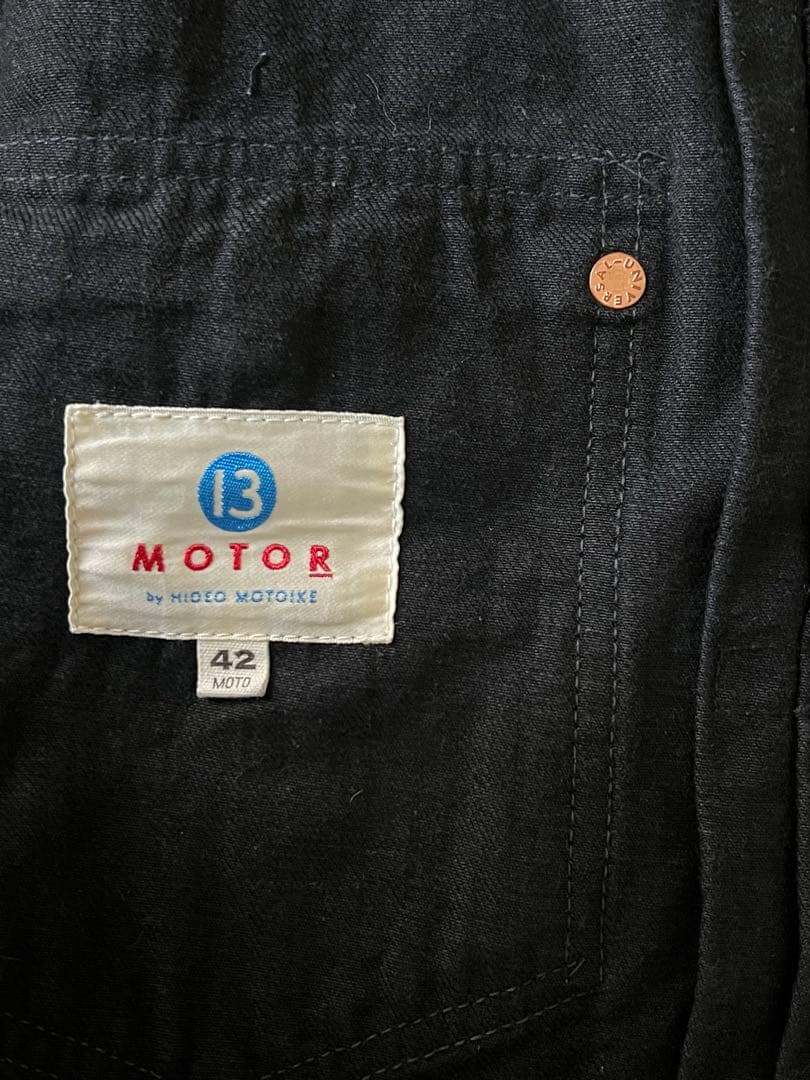 【専用】motor ブラックデニムジャケット