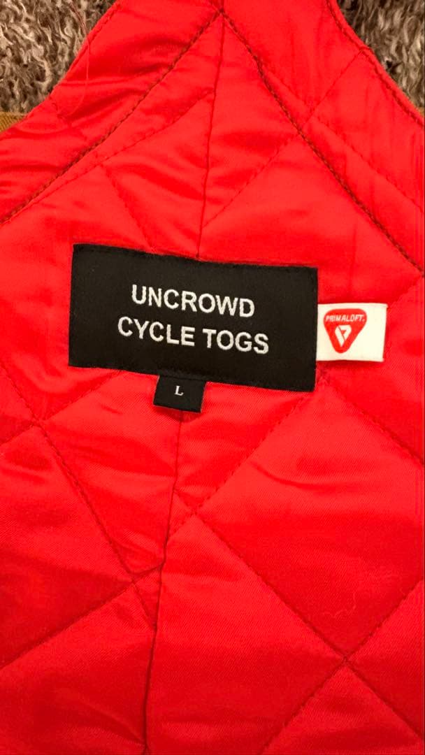 アンクラウド　ダックオーバーオール L ブルコ UNCROWD　OVERALL