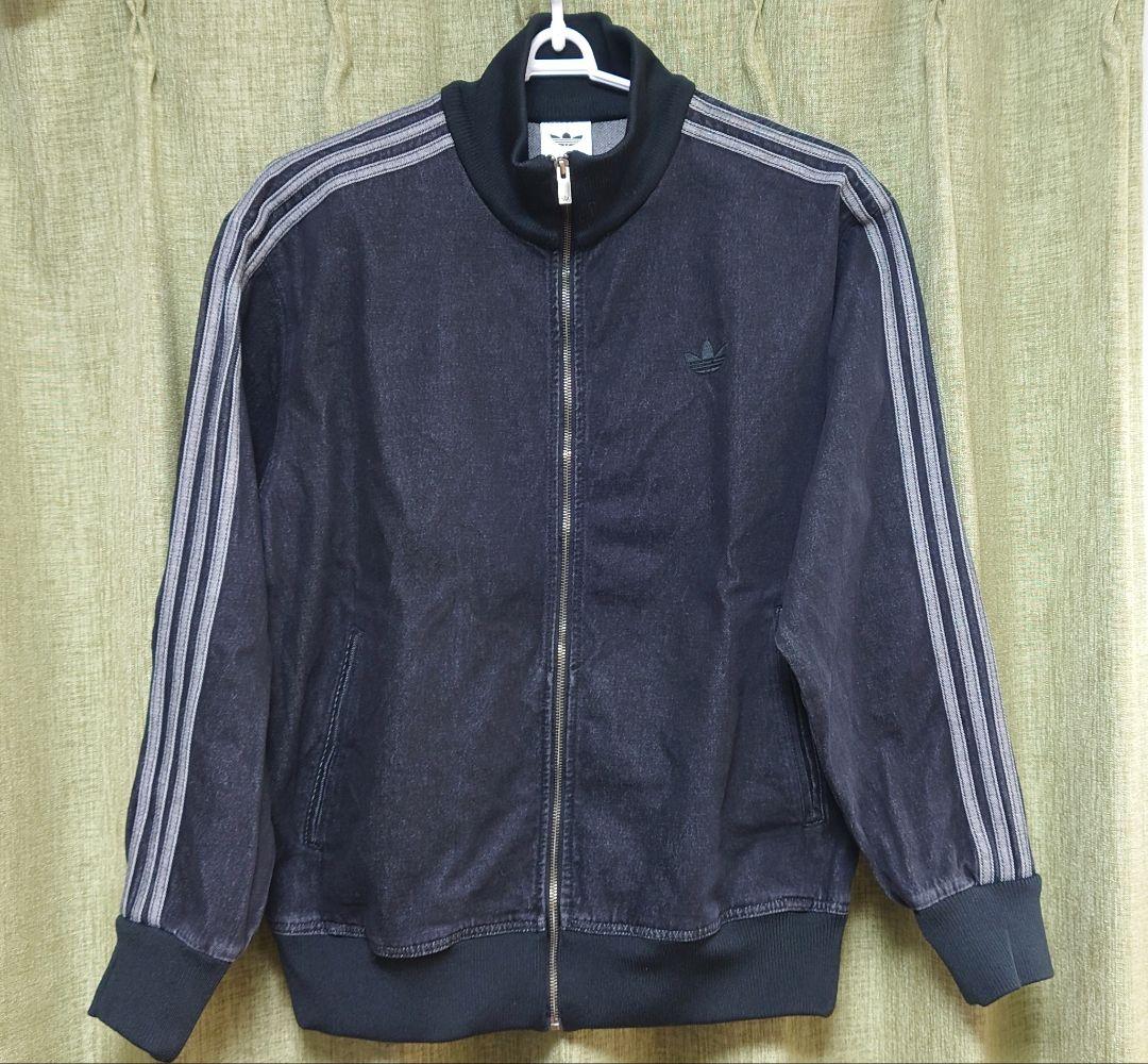 adidas デニムトラックトップ