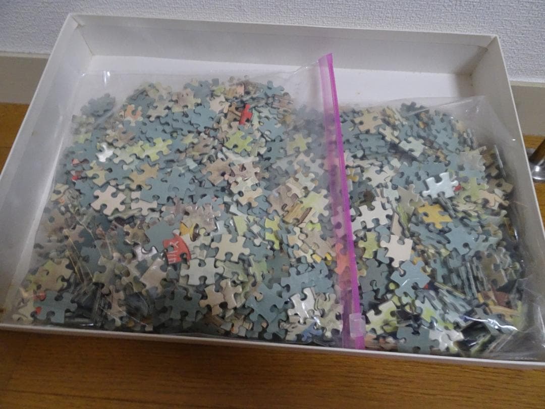 ジグソーパズル　うめ吉　夏のバス停　 1518ピース