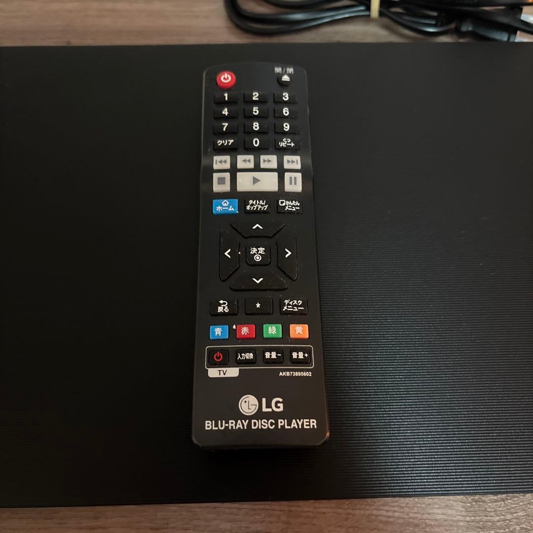 LG 4K ブルーレイプレーヤー UBK90 箱無し