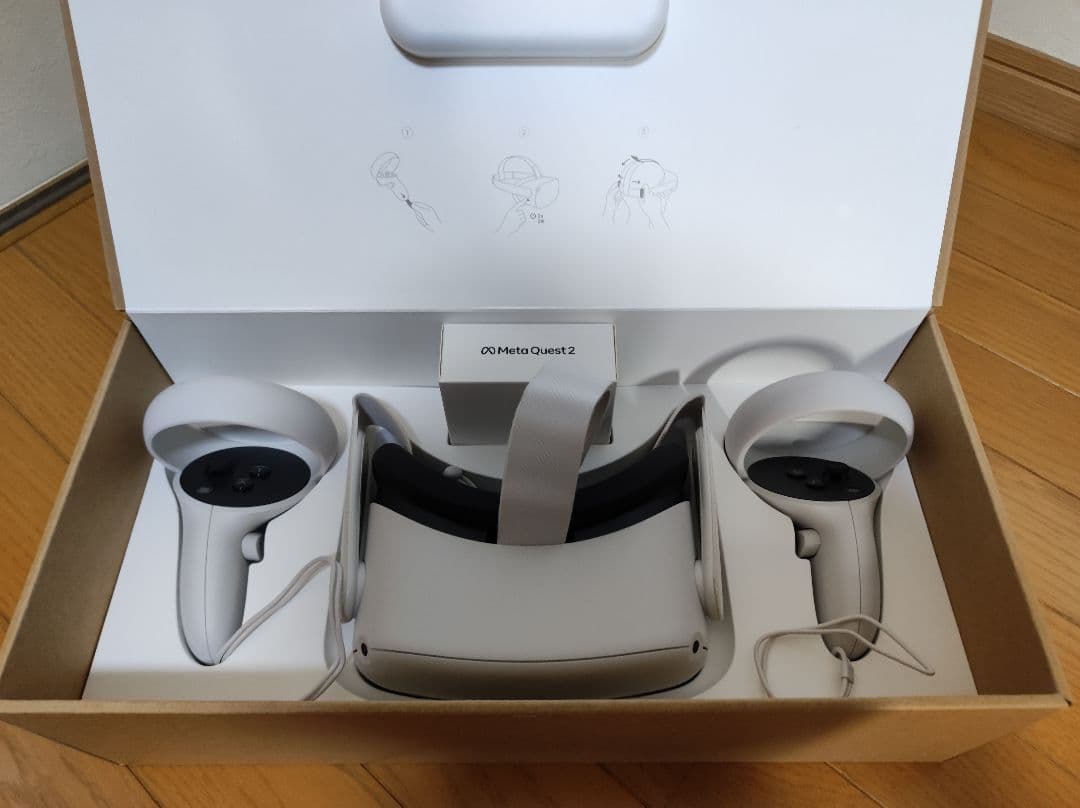 【動作確認済み】 Quest 2 128GB VRヘッドセット