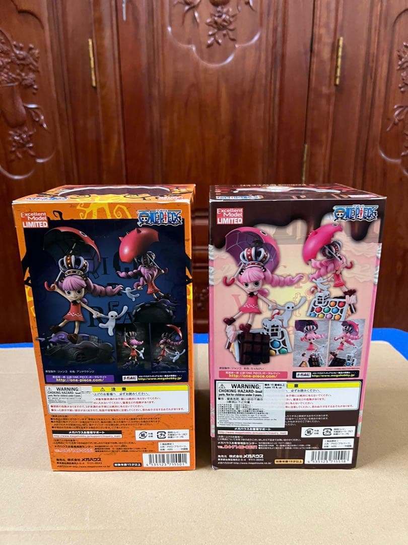 ワンピース　P.O.P CB-EX ペローナ　フィギュア　2点セット