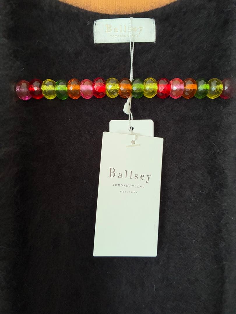 ⭐︎新品　Ballsey トゥモローランド　ブラックノースリーブベスト⭐︎