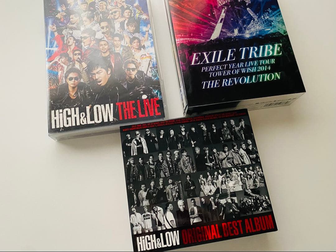 HIGH&LOW EXILE TRIBE LIVE DVD CD まとめ売り