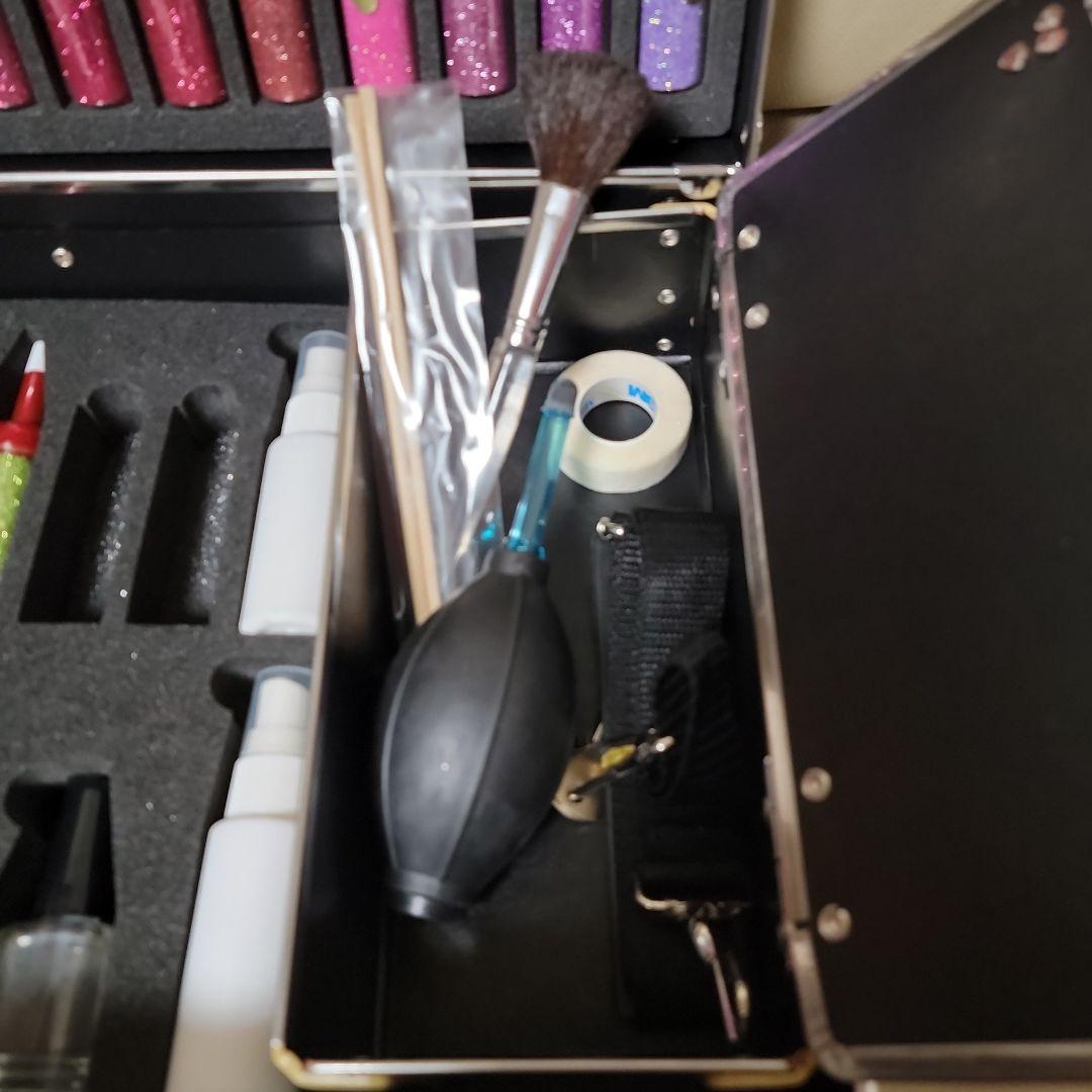 ボディージュエリーアートセット46色♡ ダイヤモンドパウダーグリッター