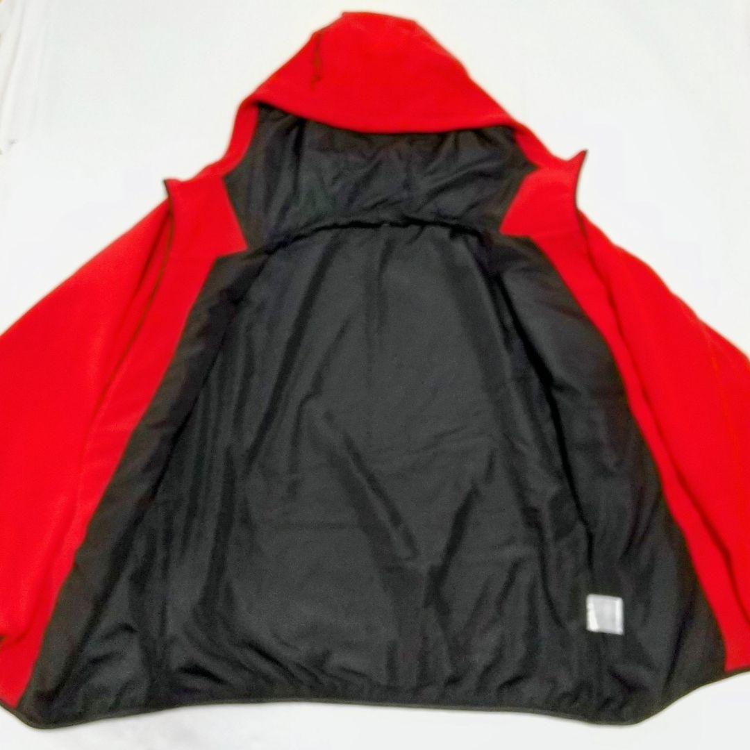 ミズノプロ フリース フーディ (厚手) Ｌサイズ レッド 未使用