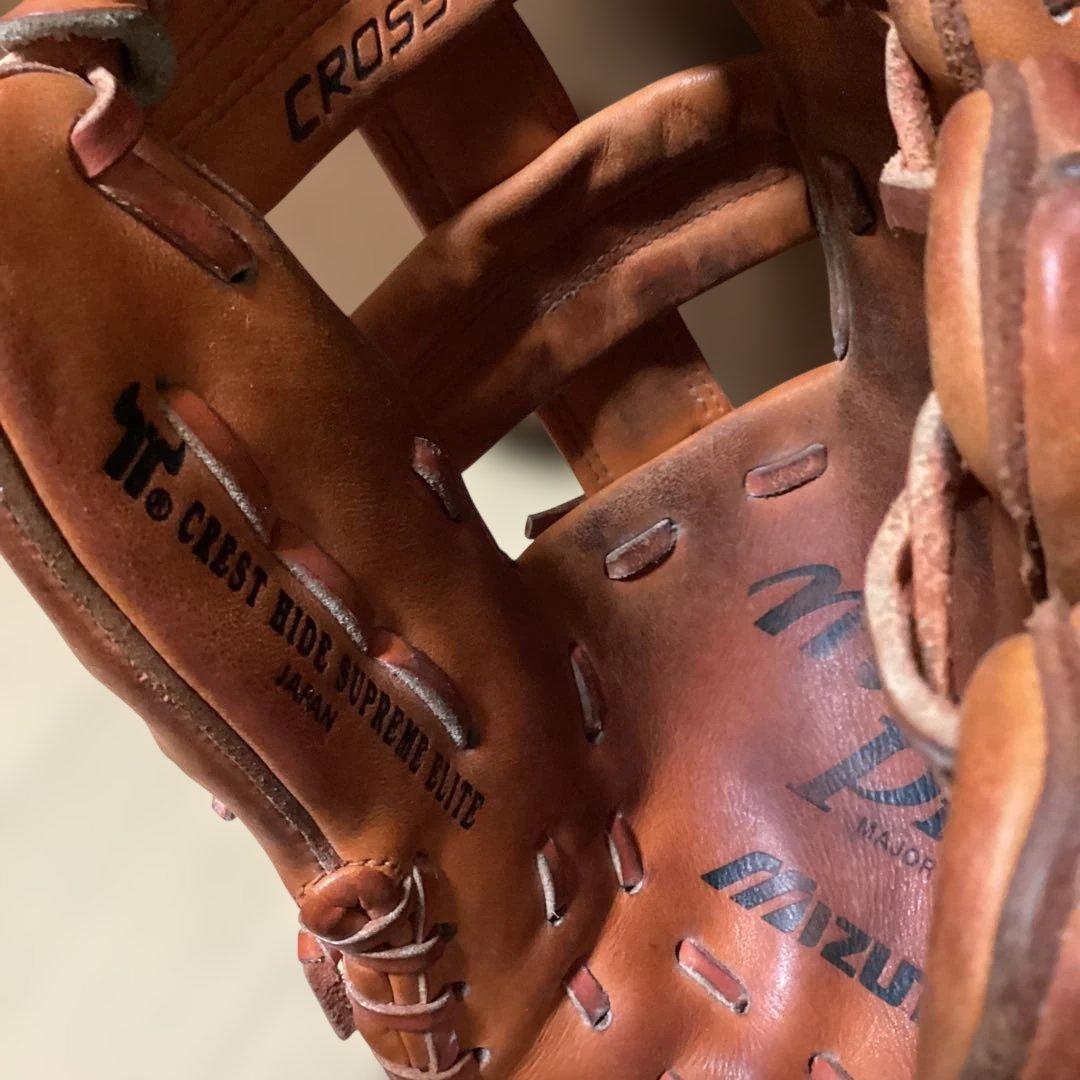 希少　ミズノプロ　硬式　内野手　グローブ