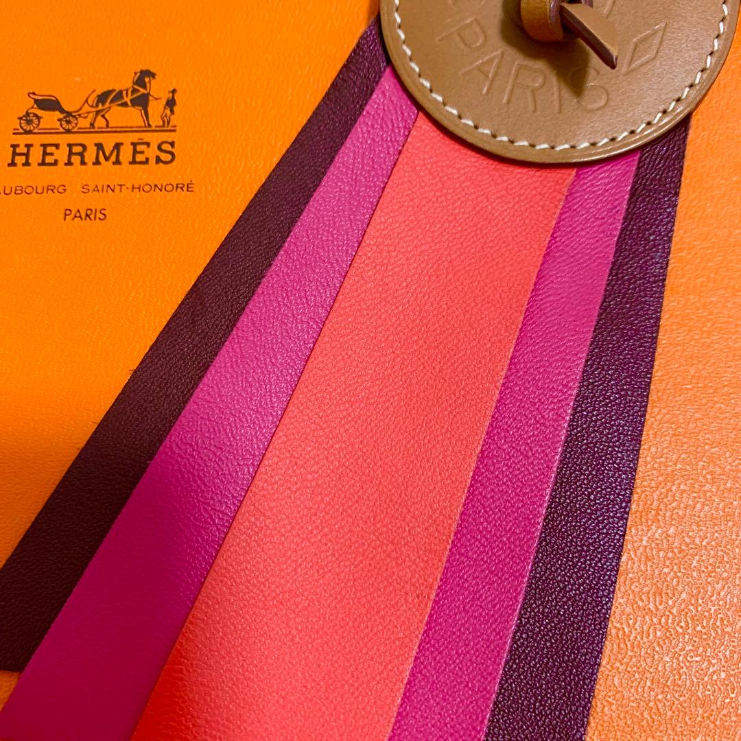 【美品】HERMES エルメス パドックフロット バッグチャーム