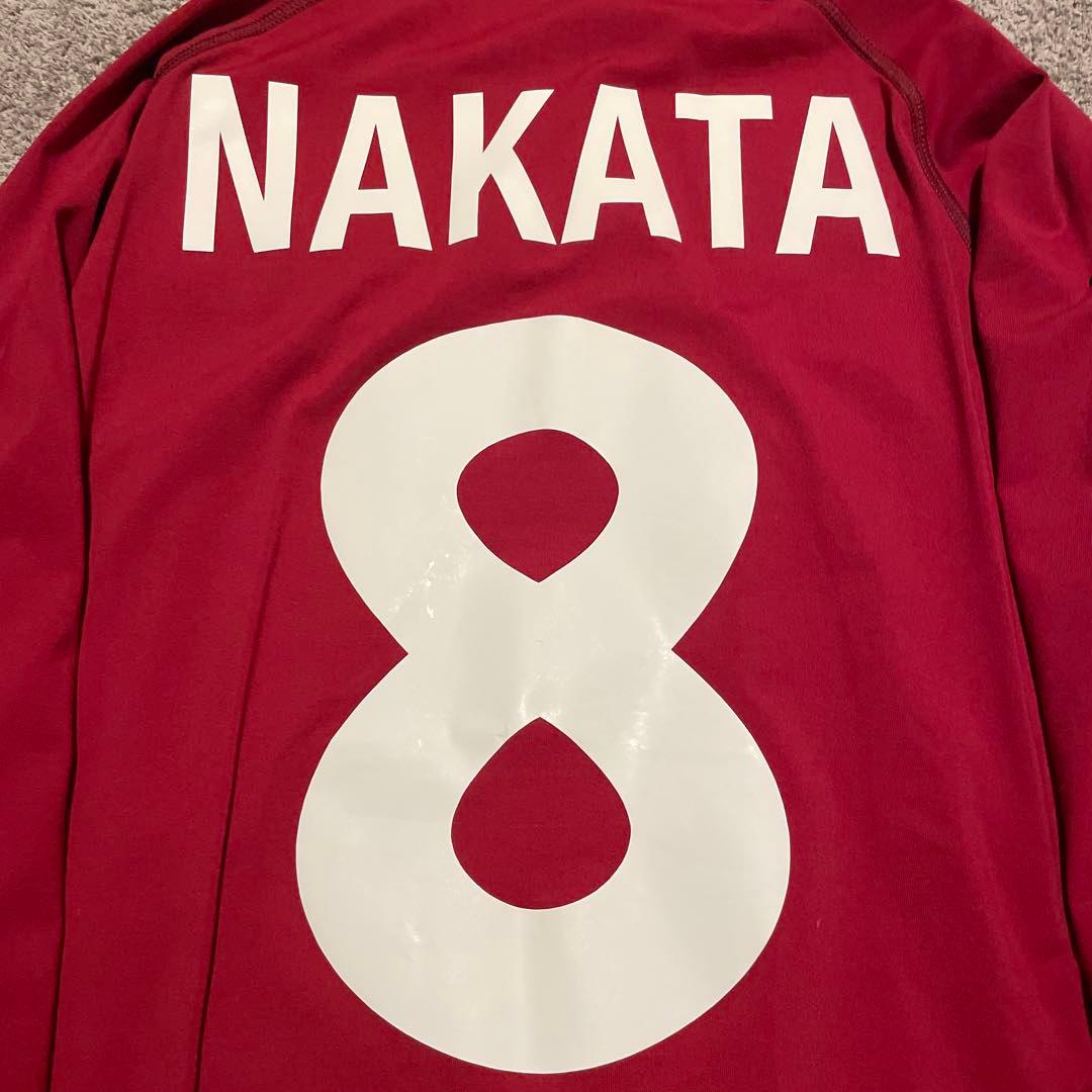 2000-01 ローマ 中田#8 セリエA優勝 長袖ユニフォーム