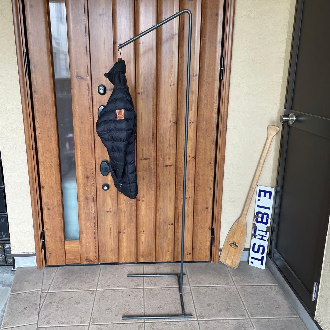 【BECK 様まとめ品①】インダストリアル スラントハンガー アイアン ラック