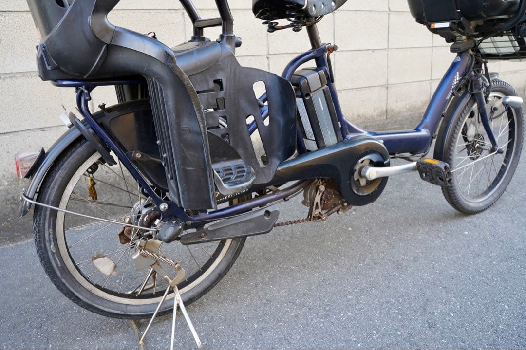 電動自転車 ブリヂストン 20インチ 子供乗せ アシスト 中古 012303