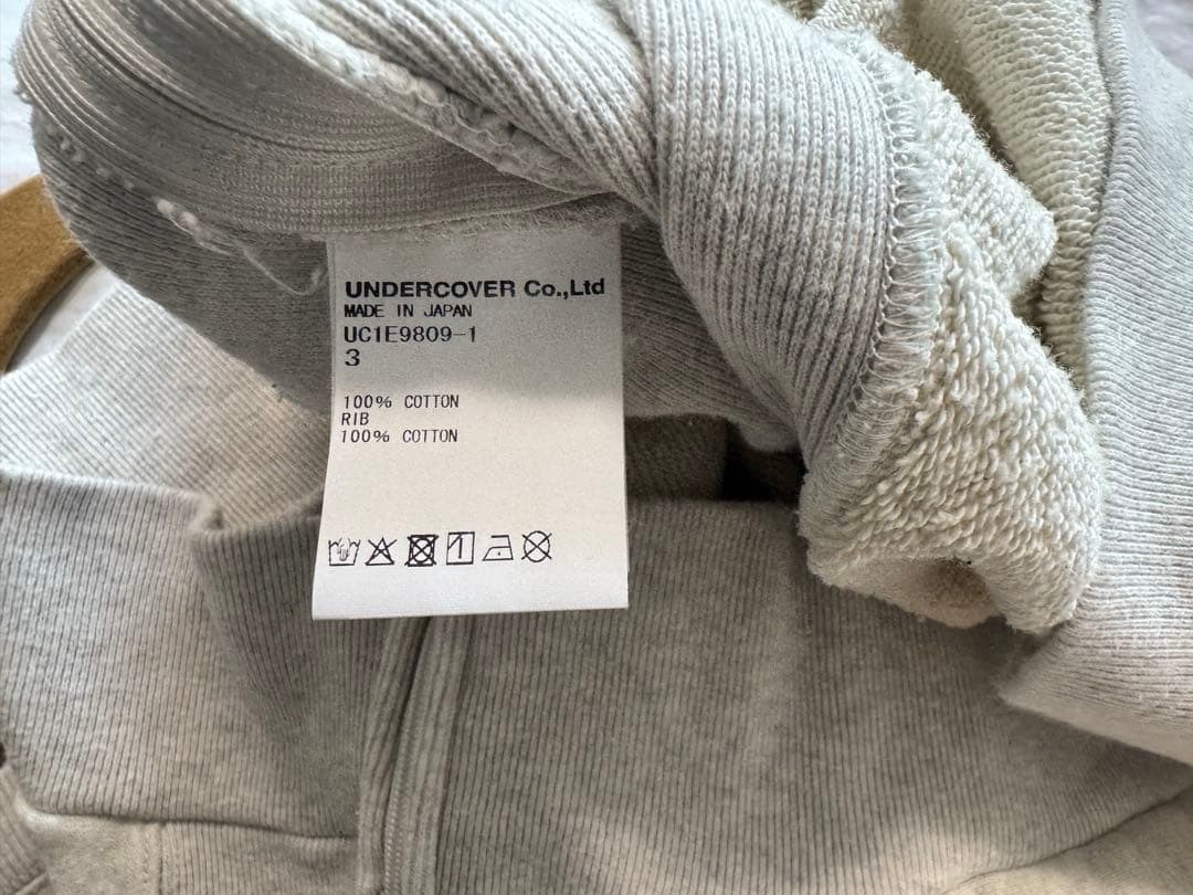 UNDERCOVER EXCHANGE スウェット　ビル・エヴァンス　サイズ3