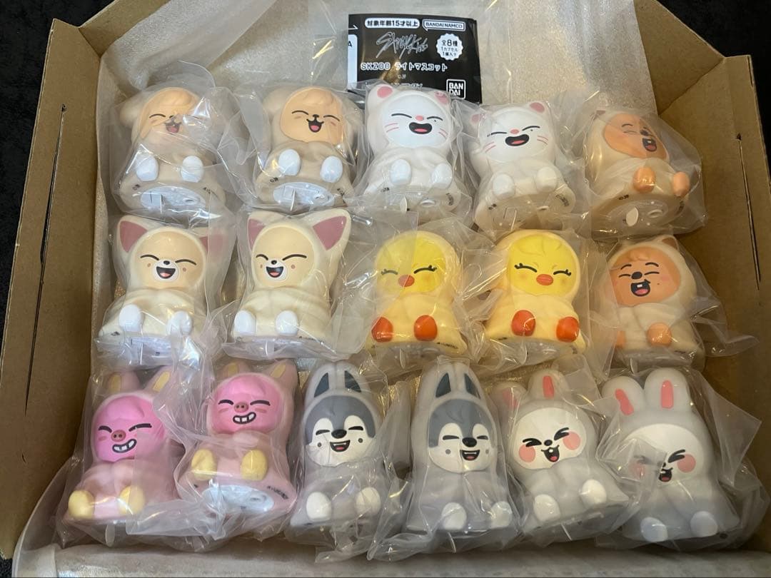 straykids SKZOO スキズ　ライトマスコット 8種コンプ 2セット