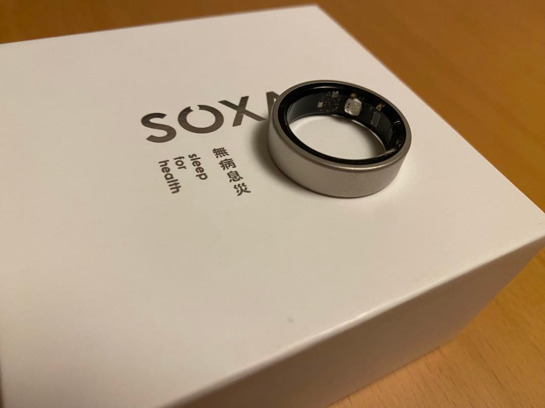 ソクサイリング2 SOXAI RING 2 マットシルバー　18号　美品