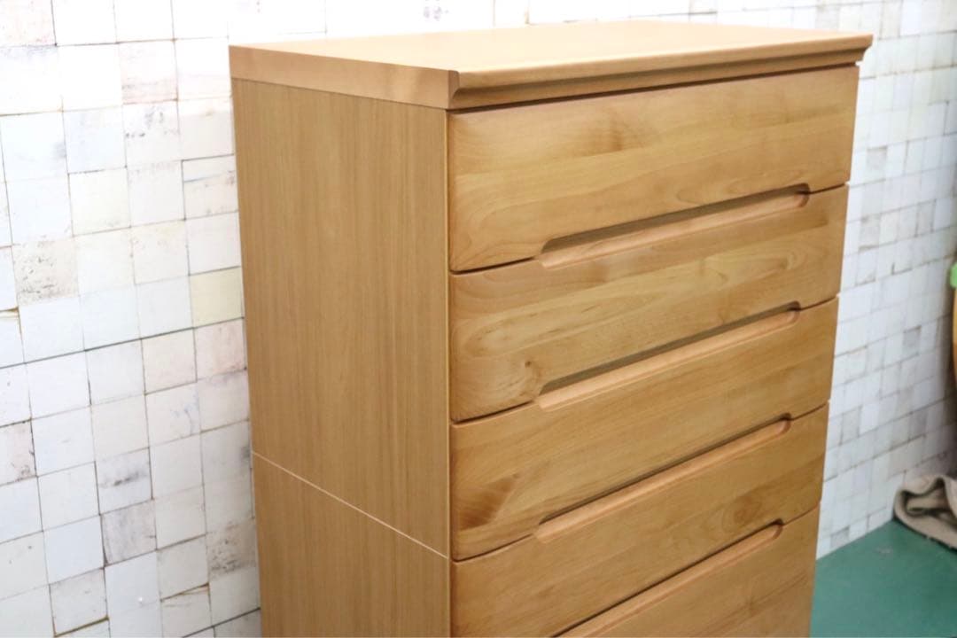 GMGO0○丸田木工 プラム 6段チェスト チェスト 整理箪笥 洋服箪笥 収納家